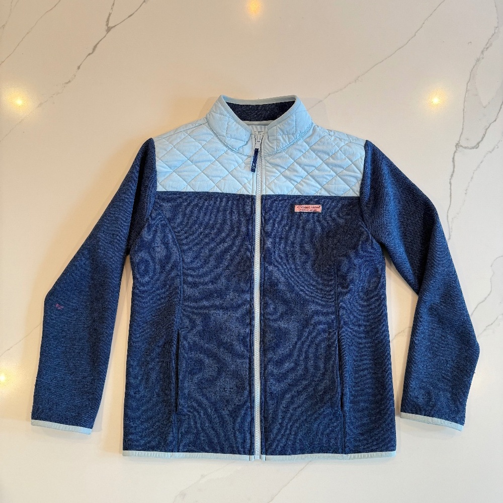Vineyard Vines Sweater Fleece Full-Zip Shep Shirt - Girls'
